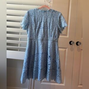 Periwinkle lace dress